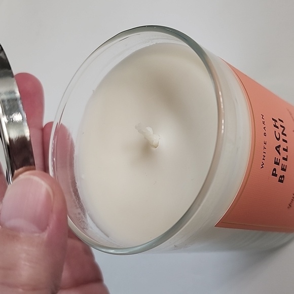 White Barn Peach Bellini Scented Candle - Picture 2 of 3